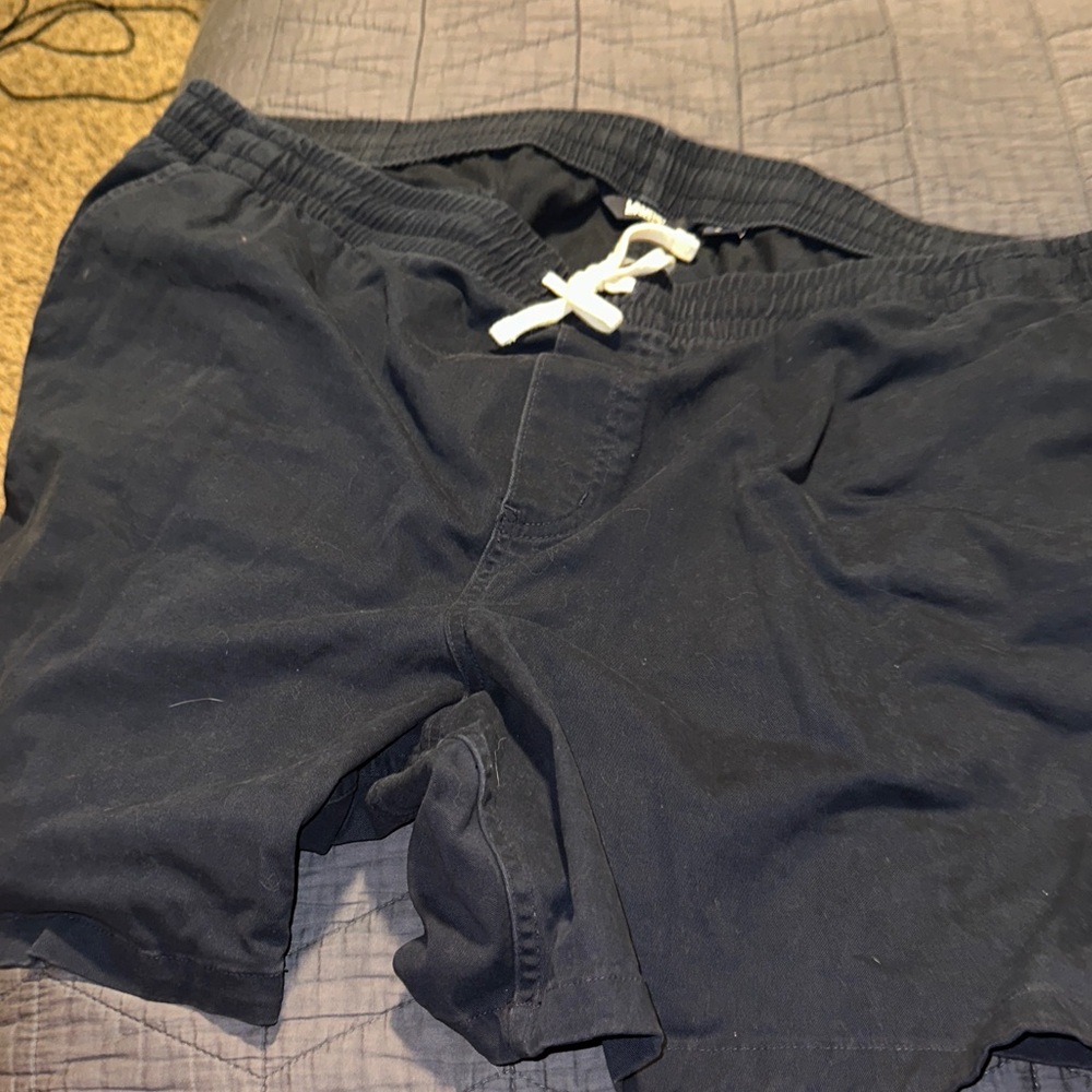 Lands' End Men's Dark Blue Hybrid Shorts